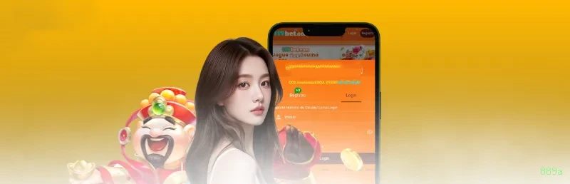 Login rápido no app 889a